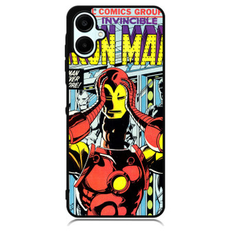 Iron Man Marvel Comic Cover Samsung Galaxy A06 Case