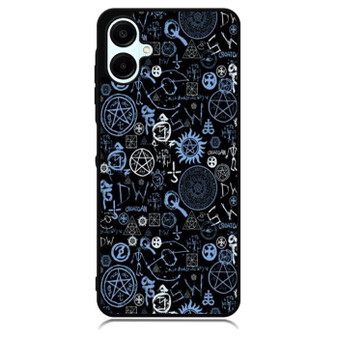 supernatural logo collage Samsung Galaxy A06 Case