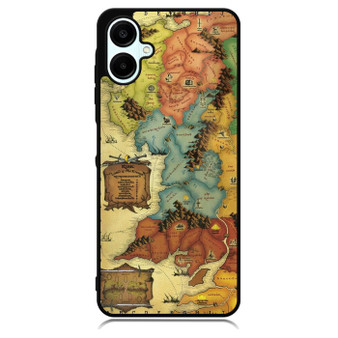 The Lord of The Rings map Samsung Galaxy A06 Case