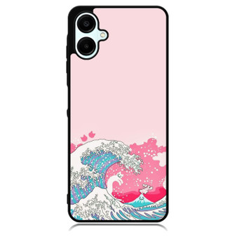 Ocean Wave in Pink Art Samsung Galaxy A06 Case