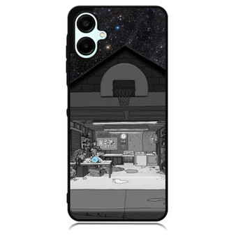 Rick and Morty in Garage Samsung Galaxy A06 Case