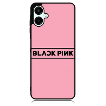 Black Pink Logo Samsung Galaxy A06 Case