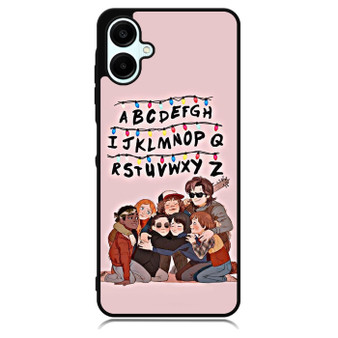 Stranger Things Alphabet 2 Samsung Galaxy A06 Case