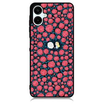 Alice in Wonderland Flowers Samsung Galaxy A06 Case