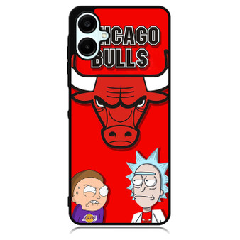 Bulls X Rick n Morty Samsung Galaxy A06 Case