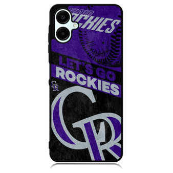 Colorado Rockies Lets Go Samsung Galaxy A06 Case