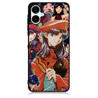 Evangelion Misato Katsuragi Collage Samsung Galaxy A06 Case