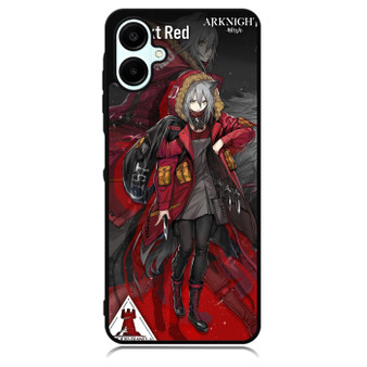 Red Arknights Samsung Galaxy A06 Case