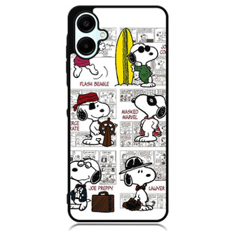 Snoopy Comic Art Samsung Galaxy A06 Case