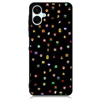 Super Mario Items Samsung Galaxy A06 Case