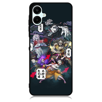 Demon Slayer Twelve Moon Demons Samsung Galaxy A06 Case