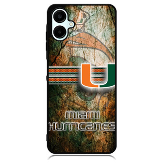 Miami Hurricanes 1 Samsung Galaxy A06 Case