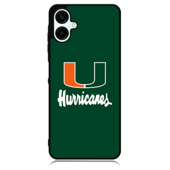 Miami Hurricanes Logo Samsung Galaxy A06 Case