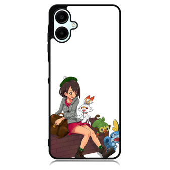 Pokemon Sword and Shield Scorbunny Grookey Sobble Samsung Galaxy A06 Case