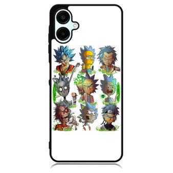 Rick and Morty Anime Style Samsung Galaxy A06 Case