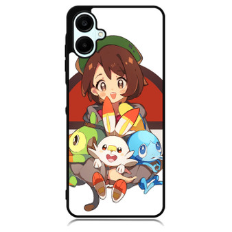Scorbunny Grookey Sobble Pokemon Sword and Shield Samsung Galaxy A06 Case