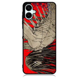 Attack on Titan Final Titan Eren in Red Samsung Galaxy A06 Case