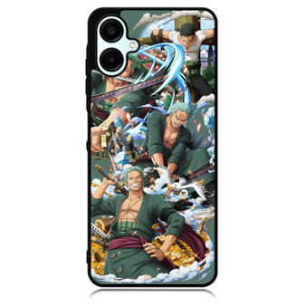 One Piece Collage Roronoa Zoro Samsung Galaxy A06 Case
