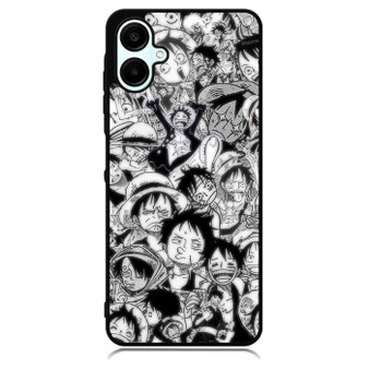 One Piece Series Luffy Expression Samsung Galaxy A06 Case