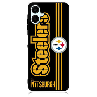 Pittsburgh Steelers Stripe Samsung Galaxy A06 Case