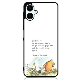 Winnie the pooh goodbye Samsung Galaxy A06 Case