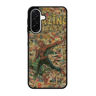 Amazing Spiderman Comic Pattern Samsung Galaxy A26 5G Case