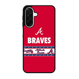 Atlanta Braves Label Samsung Galaxy A26 5G Case