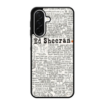 Ed Sheeran All Lyrics Samsung Galaxy A26 5G Case