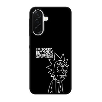 Rick and Morty Sarcasm Samsung Galaxy A26 5G Case