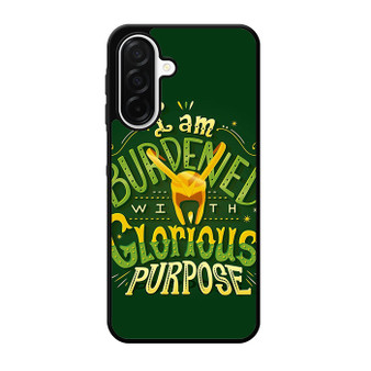 Loki Quotes Glorious Purpose Samsung Galaxy A26 5G Case