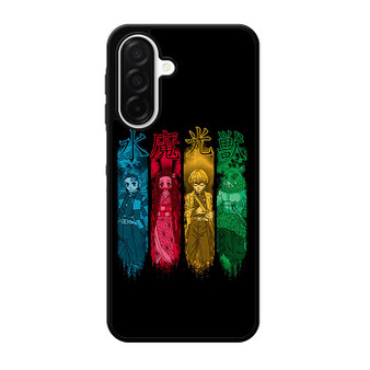Kimetsu No Yaiba in Neon Art Samsung Galaxy A26 5G Case