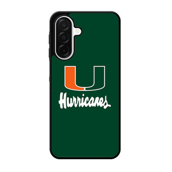Miami Hurricanes Logo Samsung Galaxy A26 5G Case
