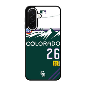 Colorado rockies jersey Samsung Galaxy A26 5G Case