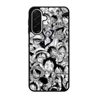 One Piece Series Luffy Expression Samsung Galaxy A26 5G Case