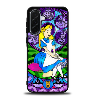 alice stained glass Samsung Galaxy A36 5G Case