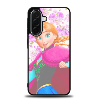 Anna Frozen Pink Floral Samsung Galaxy A36 5G Case