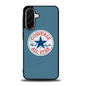 blue texture converse Samsung Galaxy A36 5G Case