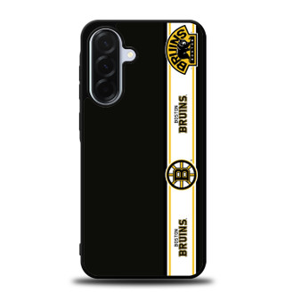 Boston Bruins Label Samsung Galaxy A36 5G Case