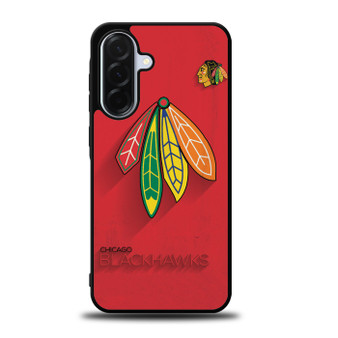 chicago blackhawks logo poster Samsung Galaxy A36 5G Case