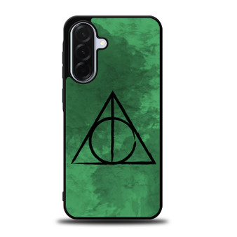 Harry Potter Green Logo Samsung Galaxy A36 5G Case