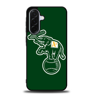 Oakland Athletics Elephant Logo Samsung Galaxy A36 5G Case