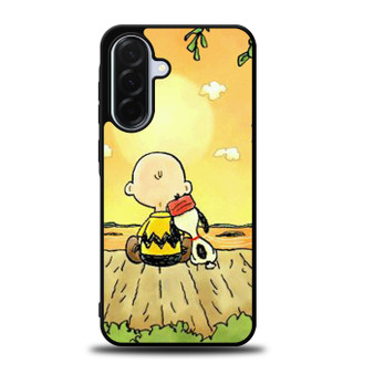 Snopy in Sun Down Samsung Galaxy A36 5G Case