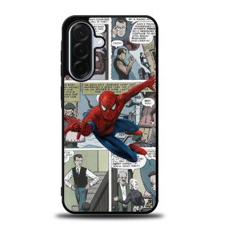 Spiderman Marvel Comic Cover Samsung Galaxy A36 5G Case
