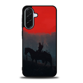 The Witcher Geralt Riding a Horse Samsung Galaxy A36 5G Case