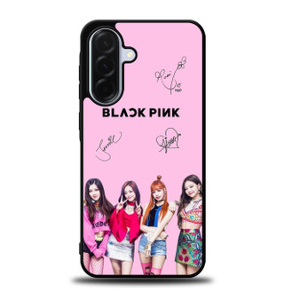 Black Pink Signature 1 Samsung Galaxy A36 5G Case