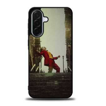 Joker Dancing at Stair and Batman Samsung Galaxy A36 5G Case