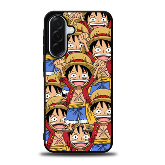 One Piece Monkey D Luffy Collage Samsung Galaxy A36 5G Case