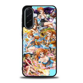 One Piece Nami Collage Samsung Galaxy A36 5G Case