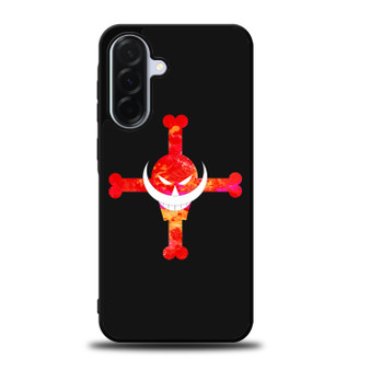 One Piece Shirohige Logo Samsung Galaxy A36 5G Case