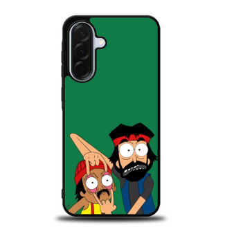 Rick and Morty Cheech And Chong Samsung Galaxy A36 5G Case